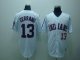 Baseball Jerseys cleveland indians #13 cerrano white
