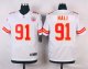 nike kansas city chiefs #91 hali white jerseys