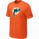 Miami Dolphins sideline legend authentic logo dri-fit T-shirt or