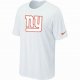 New York Giants sideline legend authentic logo dri-fit T-shirt w
