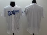 mlb los angeles dodgers blank majestic white flexbase authentic collection jerseys