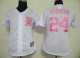 women Baseball Jerseys detroit tigers #24 cabrera white[pink num