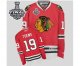 nhl chicago blackhawks #19 janathan toews red [2013 stanley cup]