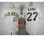 mlb jerseys pittsburgh pirates #27 kang white[kang]