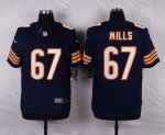 nike chicago bears #67 mills blue elite jerseys