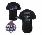 2015 World Series mlb jerseys new york mets #16 gooden black