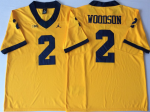 Michigan Wolverines YELLOW #2 WOODSON
