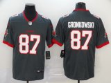 Cheap Football Tampa Bay Buccaneers #87 Rob Gronkowski 2020 Stitched Pewter Vapor Limited Jersey