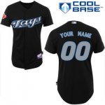 customize mlb toronto blue jays jersey black cool base baseball