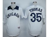 MLB Chicago White Sox #35 Frank Thomas White 1976 jerseys