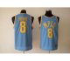 Basketball Jerseys fans lakers #8 bryant blue(fans edition)