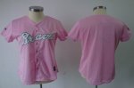 women Baseball Jerseys atlanta braves blank pink