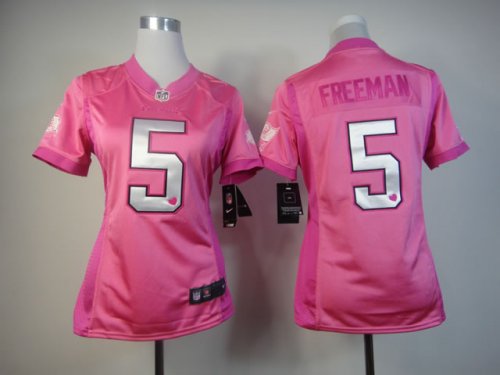 nike women nfl tampa bay buccaneers #5 freeman pink [nike love]