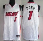 Basketball Jerseys miami heat 1# bosh white