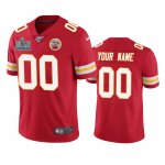 Kansas City Chiefs Custom Red Super Bowl LIV Vapor Limited Jersey