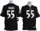 nike youth nfl baltimore ravens #55 suggs black [nike limited]