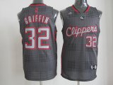 nba los angeles clippers #32 griffin black and grey jerseys [201