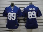 nike women nfl new york giants #89 bavado blue [nike limited]