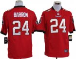 nike nfl tampa bay buccaneers #24 banrron red cheap jerseys [gam