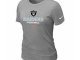 Women Okaland Raiders L.Grey T-Shirt