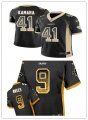 Football New Orleans Saints Stitched Black Drift Fashion Limited Jersey