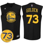 nba golden state warriors #73 wins black golden 2016 record breaking season basketball jerseys