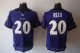 nike nfl baltimore ravens #20 reed elite purple jersey