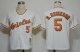 mlb baltimore orioles #5 robinson m&n cream 1966 jerseys