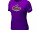 Women St.Louis Rams Purple T-Shirt