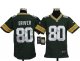nike youth nfl green bay packers #80 driver green jerseys