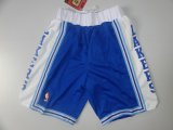 nba los angeles lakers blue and white shorts