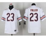 nike nfl chicago bears #23 fuller white [nike limited][fuller]