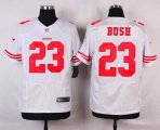 nike san francisco 49ers #23 bush white elite jerseys