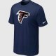 Atlanta Falcons sideline legend authentic logo dri-fit T-shirt d