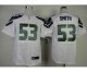 nike nfl seattle seahawks #53 smith elite white jerseys