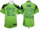 nike nfl seattle seahawks #12 fan green jerseys [game]