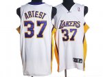 Basketball Jerseys los angeles lakers #37 artest white