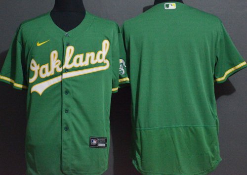 Baseball Oakland Athletics Green 2020 Stitched Jersey