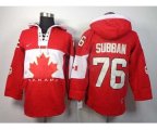 nhl team canada #76 subban red [2014 winter olympics][pullover h