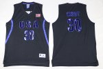 2016 usa basketball #30 stephen curry black stitched jerseys