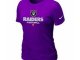 Women Okaland Raiders Purple T-Shirt