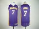 Basketball Jerseys los angeles Lakers #7 odom regular purple[rev