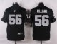 nike oakland raiders #56 williams black elite jerseys