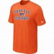 Seattle Seahawks T-shirts orange