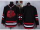 NHL Chicago Blackhawks Blank Black(Red Skull) 2014 Stadium Serie