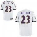 Men's NFL Baltimore Ravens #23 Tony Jefferson Nike White Stitched Game Jerseys