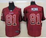 nike nfl washington redskins #81 monk red jerseys [Elite drift f