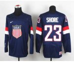 2014 world championship nhl jerseys USA #23 shore blue [shore]