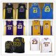 Basketball Los Angeles Lakers #23 LeBron James Swingman Icon Edition Jersey Game Style