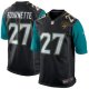 Men's Jacksonville Jaguars #27 Leonard Fournette Nike Black Game Jersey